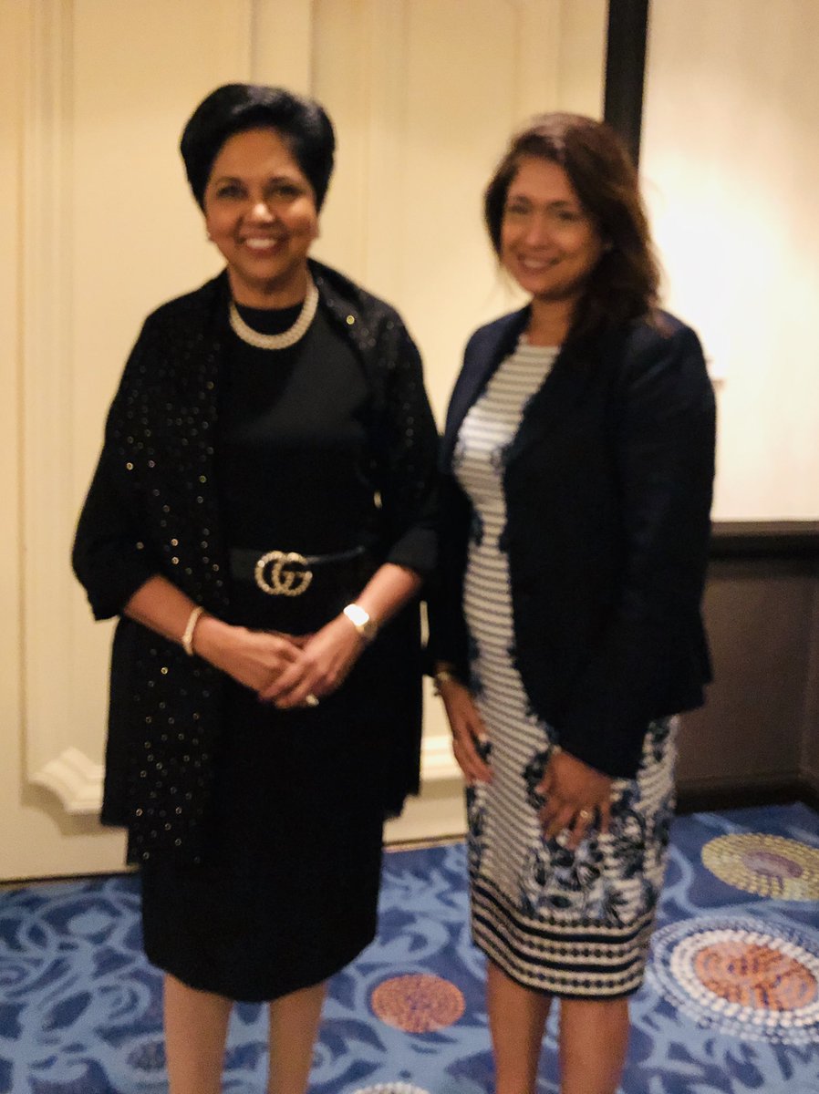 rupalshah1011's tweet image. I am so fortunate to be sitting here in Washington DC watching @indranooyi speak at #Ascend2019.  Too many amazing quotes to mention.  Thank You.  Just Thank you! And a goosebump-worthy moment in meeting her.   Even garnered an authentic giggle.  #OracleAscend