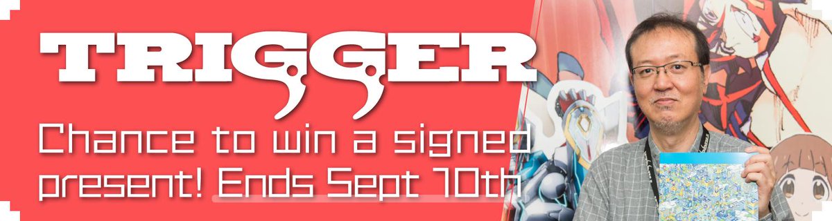 NFTTmarket_EN's tweet photo. ⭐[Limited Time] ⭐
A Gift Filled with Gratitude from #TRIGGER ! The Autographed Support Poster &amp; Booklet Campaign is Now Open! 🎈🎈
#TRIGGER
#otakucoin
iOS: https://t.co/bwCmawHINU 
Android: https://t.co/nZmP4yY2Fs https://t.co/rAY8LvfLnc