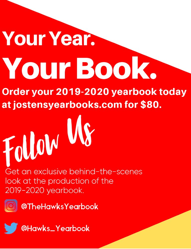 Hawks_Yearbook's tweet photo. Beginning of the school year checklist: ⠀⠀⠀⠀⠀⠀⠀⠀⠀⠀⠀
✅Order your yearbook for the lowest price of the year ($80)
✅Follow us on social media to get an exclusive look at the production of the yearbook
✅Submit photos using the ReplayIt App to be featured in the yearbook https://t.co/WxKfiZsFhZ