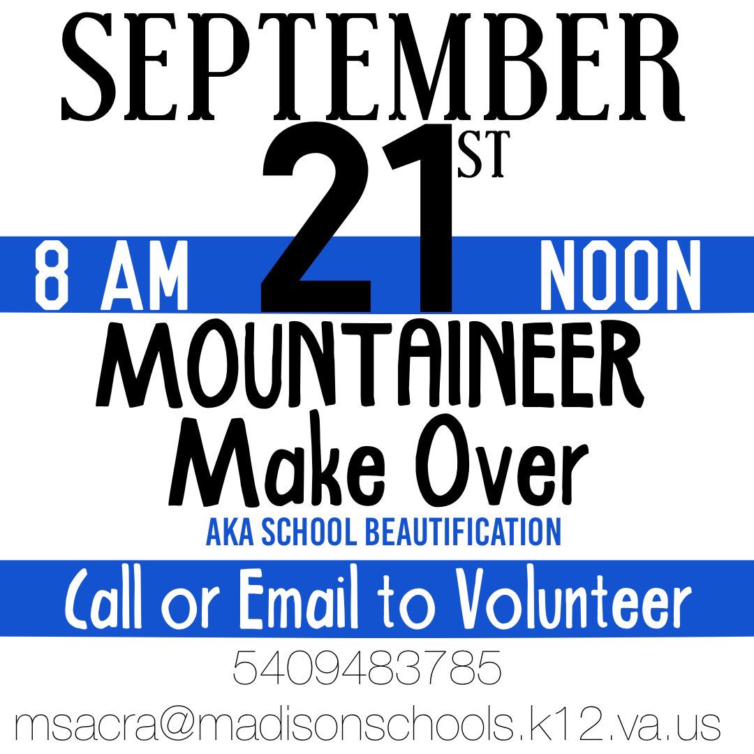 PrincipalWyn's tweet image. Please consider participating in this school unity opportunity if you’re a student, staff, alumni, parent or someone who cares and considers our students a valuable investment!  #MCHSProudPrincipal #hardworkalwayspaysoff @madisonpride @MCPSk12 @MadCoWrestling