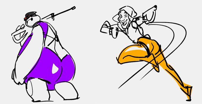 Hi! I'm a storyboard artist currently working at Blizzard w/ the cinematic team! I previously worked on shows like Big Hero 6 TVA and 2012 TMNT. I like to draw stuff that makes people laugh! #VisibleWomen 