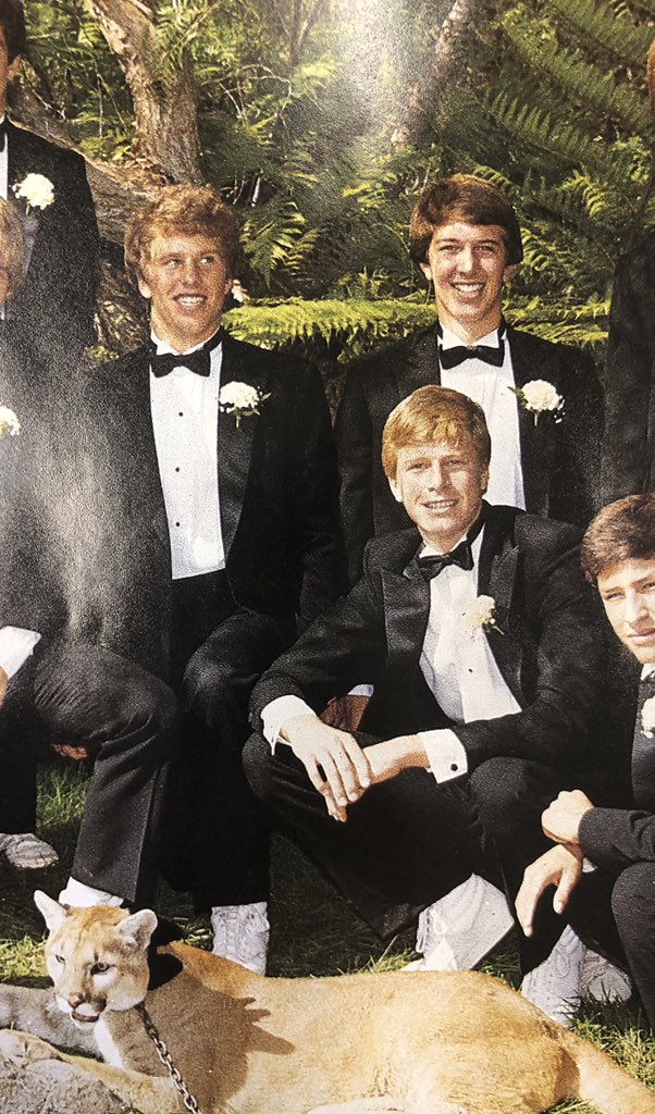 CapoValleyHS's tweet photo. @MAlvarez02 @EC_Preps_SD @ocvarsity @CDMFOOTBALL @CDM_ATHLETICS @VPHS_Baseball @burtcall8 @ethan_garbers3 In addition @burtcall8 was also the 1984 Cougar of the Year &amp; apparently handled live Cougars as a student.😳 https://t.co/ItX34EL6GM