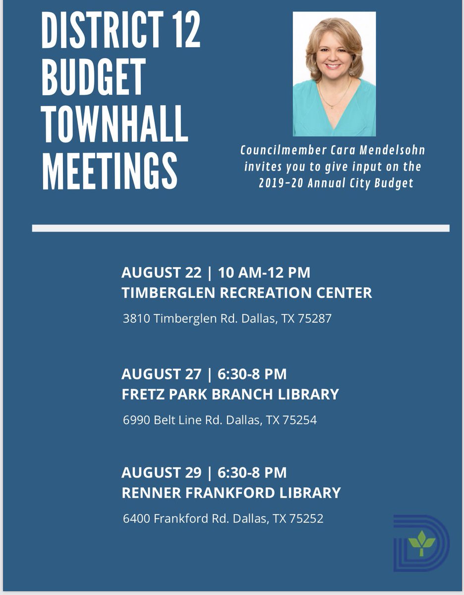 caraathome's tweet photo. Let's talk City BUDGET! Come to one of the town halls Tues or Thurs at 6:30 & share your thoughts on funding priorities & tax rates. I'm co-hosting with CM Kleinman & the City Manager will be there Tuesday. Lots of city staff will be on hand. #NeedYourInput https://t.co/bomuO5OEwk