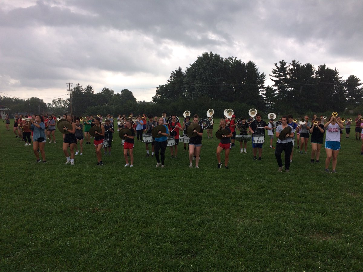 JHSBigRedBand's tweet photo. Last week’s practices went great and we got a ton accomplished! Thanks for working so well so it was okay that we missed today’s. #teamwork #tobeearlyistobeontime #workhardplayhard https://t.co/Wp4bD2xYgm