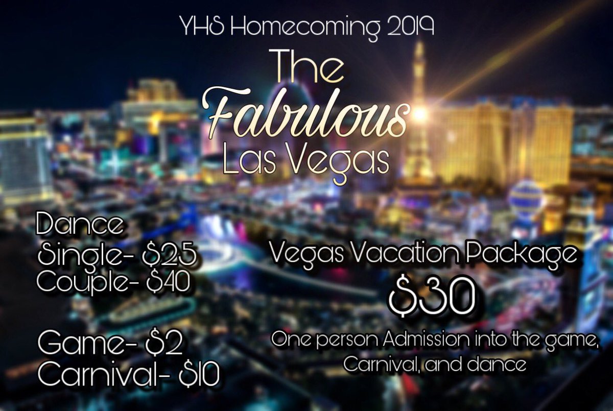 mrs_edgett's tweet photo. Tickets are on sale now - Don’t be left out! #YHScommUNITY https://t.co/vhtt9Yc0FR