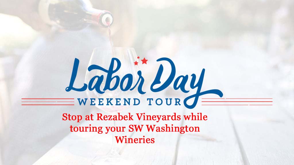 It's happening this weekend. Join us for a Food and Wine Pairing at Rezabek Vineyards. Open 12-5 p.m. Saturday, Sunday &amp; Monday #SWWAWINE #RezabekDaybreak #Labordaywinetour