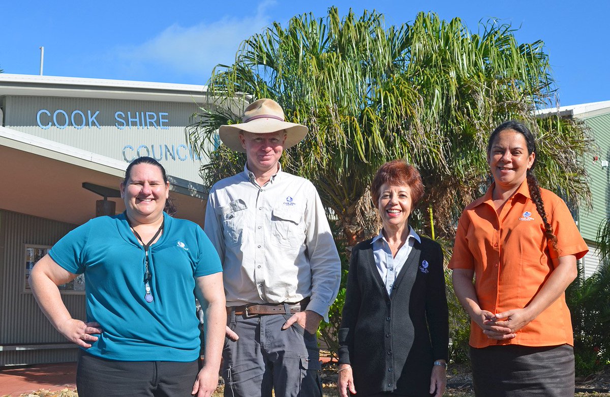 #CookShireCouncil ranked in top 10% across Australia! @insyncsurveys <a href="/LGAQ/">Local Government Association of Queensland</a> <a href="/StirlHinchliffe/">Stirling Hinchliffe</a>#bettercouncilsbettercommunities #localgov bit.ly/2Pb06aL
