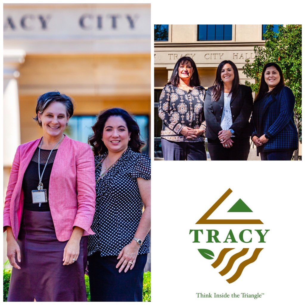 cityoftracy's tweet photo. We are proud to be a city led by strong women! Jenny Haruyama is our 1st female City Mgr &amp; women represent 50% of our Exec. Team!  Here are a few of our extraordinary leaders. #WomensEqualityDay #GenderEquality #WomensEqualityDay2019 #ThinkInsideTheTriangle #WorkInsideTheTriangle https://t.co/woNnjrKO0Z