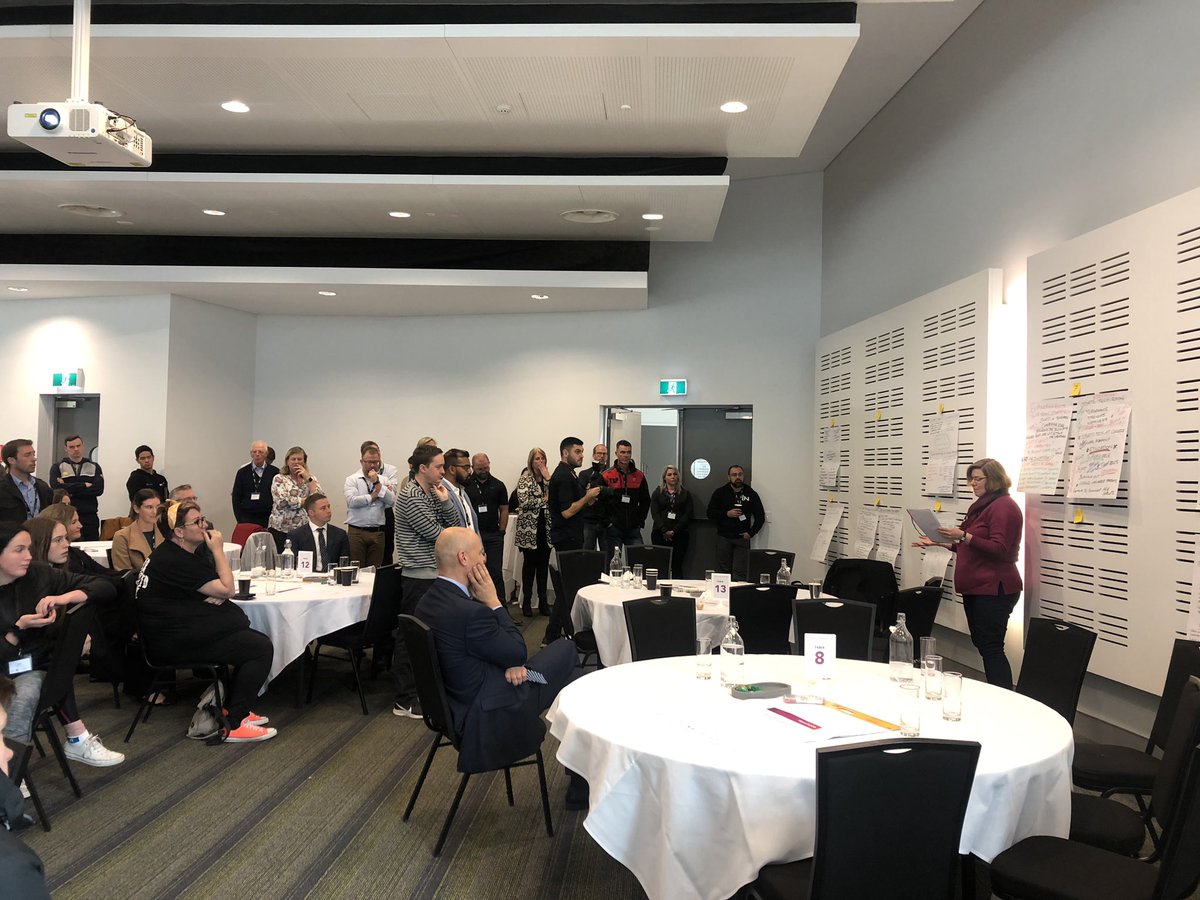 We’re hearing some great ideas from the first collaborative lab session for #SportsTechCID 👏  #collaboration #sportstechnology #wearecbr <a href="/UniCanberra/">University of Canberra</a> <a href="/USAembassyinOZ/">Inactive account</a>