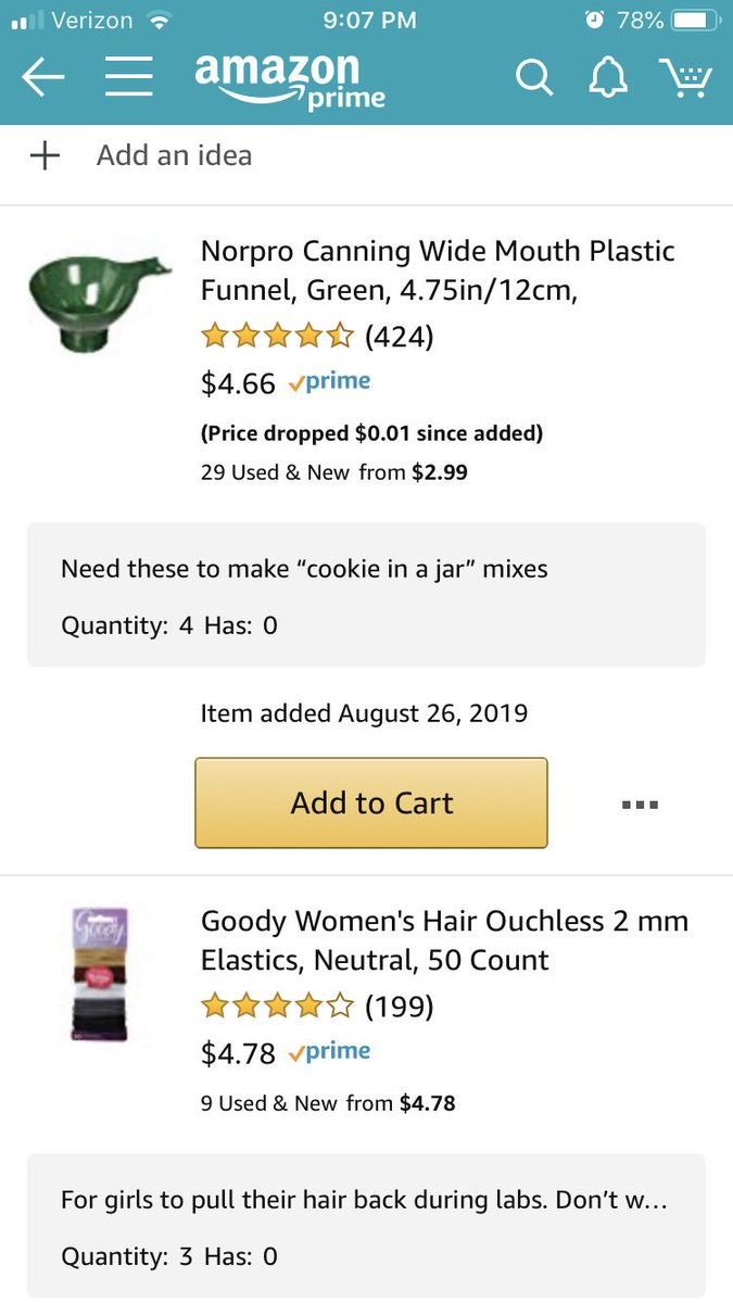 AmandaMK19's tweet photo. I love these posts. Let’s see the cheapest item on your list. Mine is below.  I’ve edited my list several times remembering things and taking others off. Let’s show some love on the cheap!! #clearthelists https://t.co/Xni04CDs9e https://t.co/oAbOiMORxT