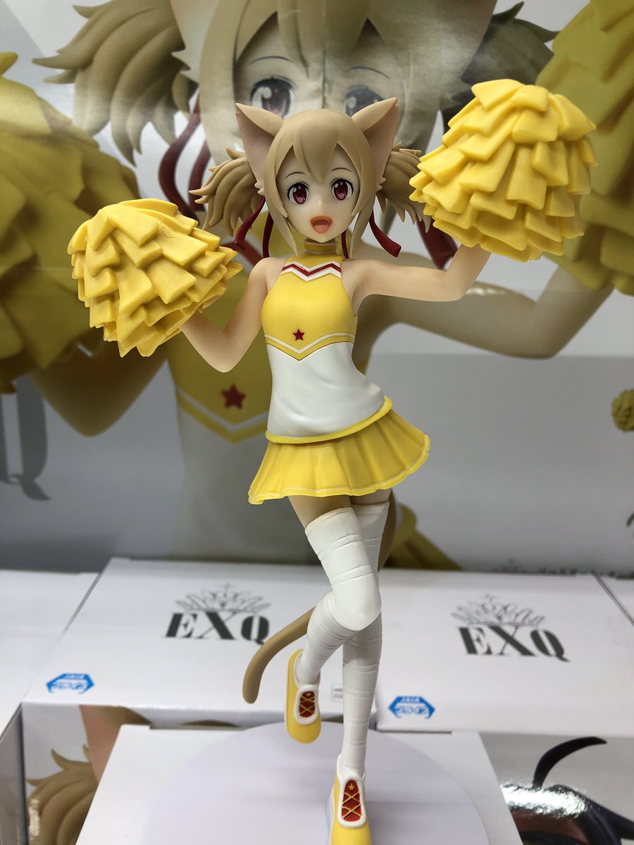 タイトーステーション 海老名ビナウォーク プライズ 新景品 ソードアート オンライン メモリー デフラグ Exqフィギュア フレフレloveチアーズ シリカ が登場しました チア姿がかわいいシリカのクォリティの高いフィギュアです ぜひご挑戦ください