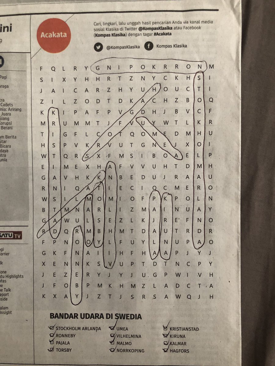 Tetiba penasaran @kompasklasika #acakata