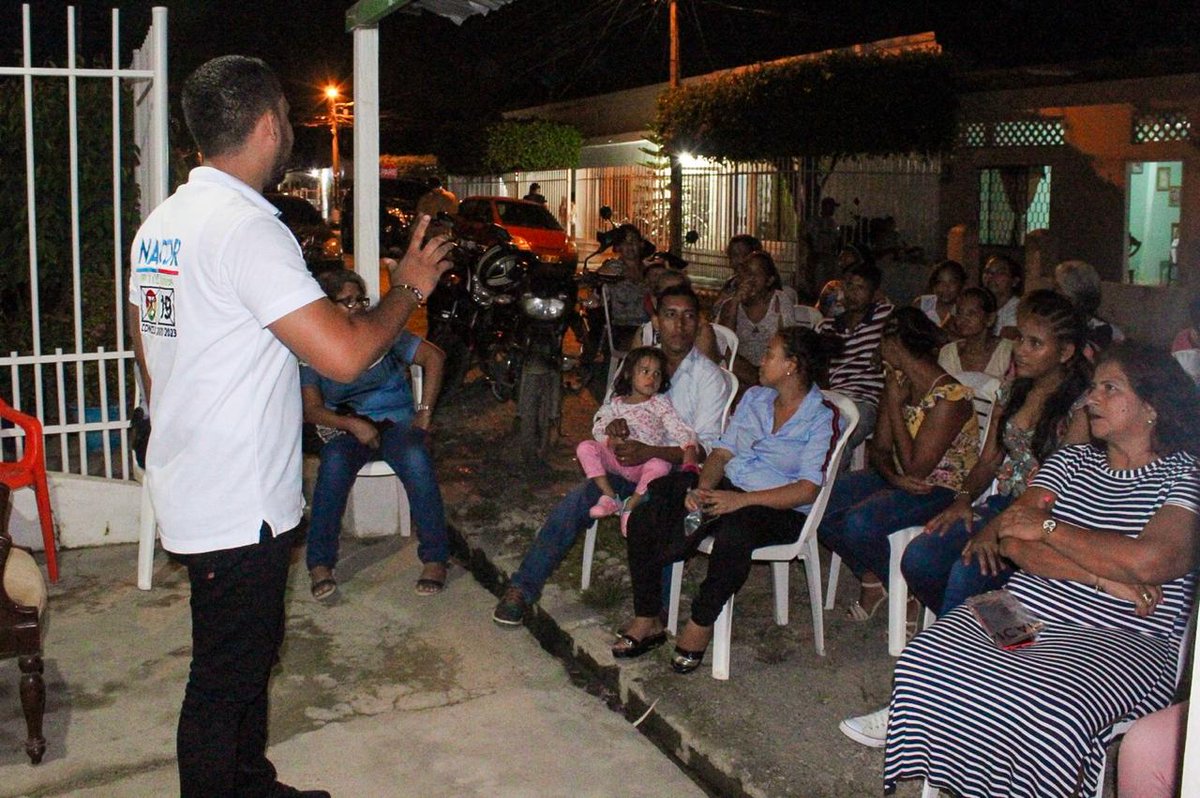 nacordr7's tweet photo. #Nacor #U19 Barrio La Granja a esta hora en importante reunión con la comunidad y con amigos que me brindan su respaldo y creen en este proyecto #U19 @paupachecoruiz @Natyal94 @LauraDa53638274 @Johana72040058 @TejadaMariaP @vanefayad @ElkinAvila12 @YeraldinSotoma1 @Cespitia_84 https://t.co/K30M01IUVj