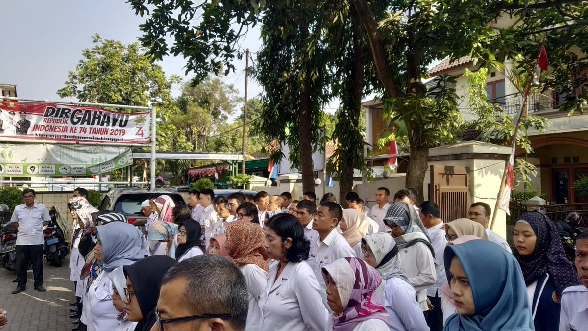 KecBankul's tweet photo. Apel pagi para ASN se-kecamatan bandung kulon
27.08.2019 https://t.co/mT9mZQKMVe
