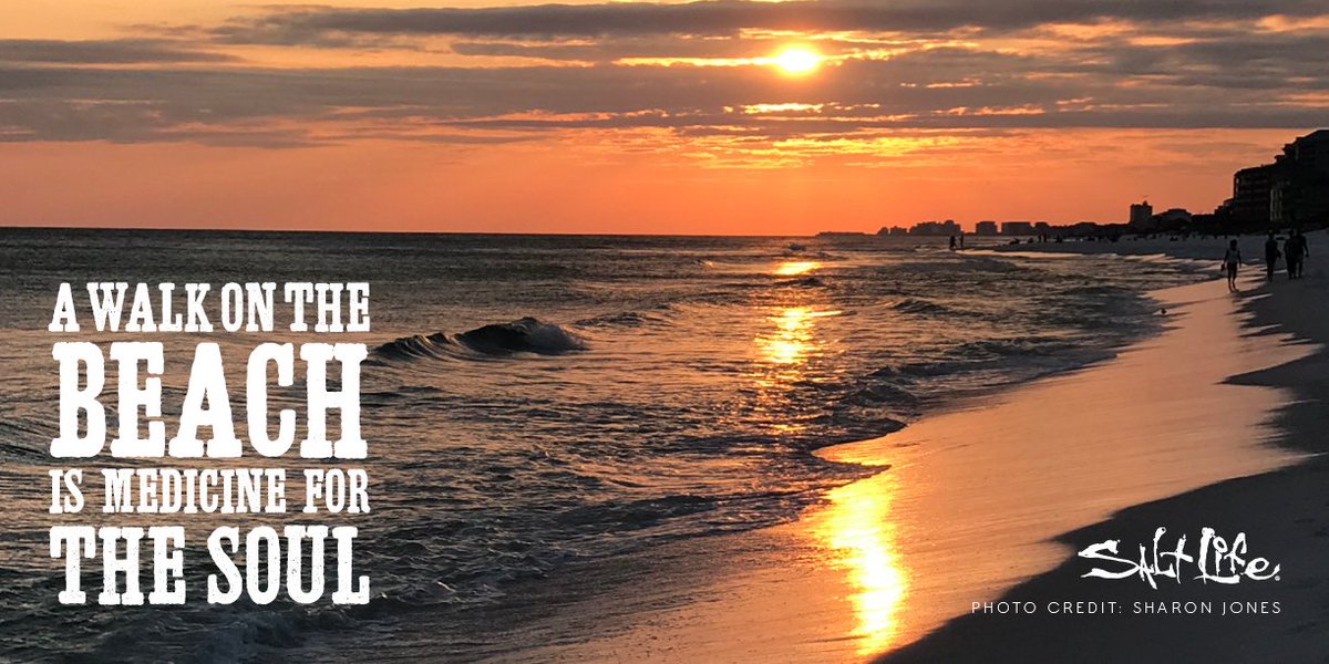 RealSaltLife's tweet photo. A Walk on the #Beach is Medicine for the Soul
#LiveSalty #BeachVibes https://t.co/cBpKiEigJc