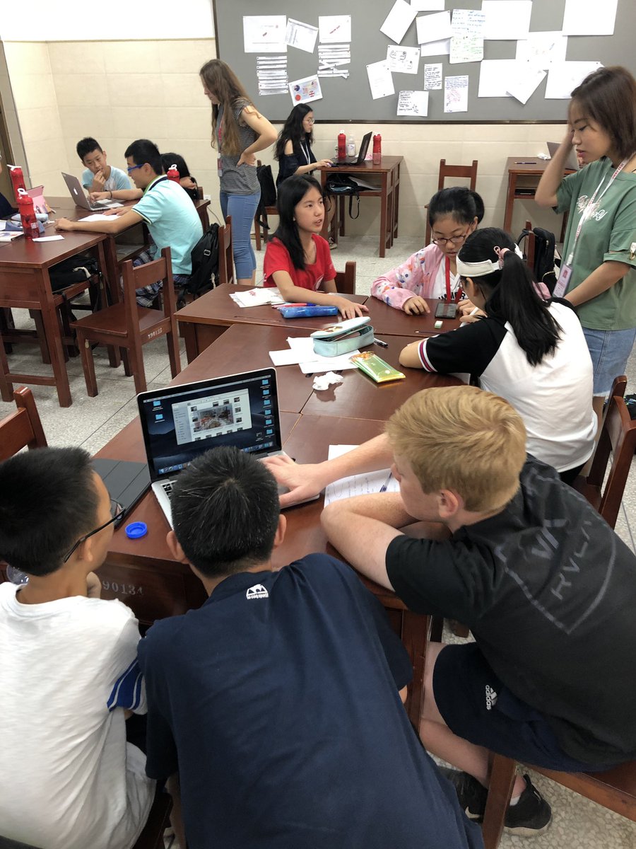 Back in the classroom to review all our video and begin the documentary process! #112leads