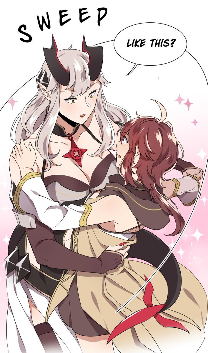 Hi #VisibleWomen~ I'm Kuru from 🇵🇭! I make anime inspired Girls' Love comics. My current project is about a disaster mage hopelessly in love with humanity's greatest enemy. It's called "Mage & Demon Queen" and all chapters can be read for free in @webtoon! https://t.co/jW4XBwIIyH