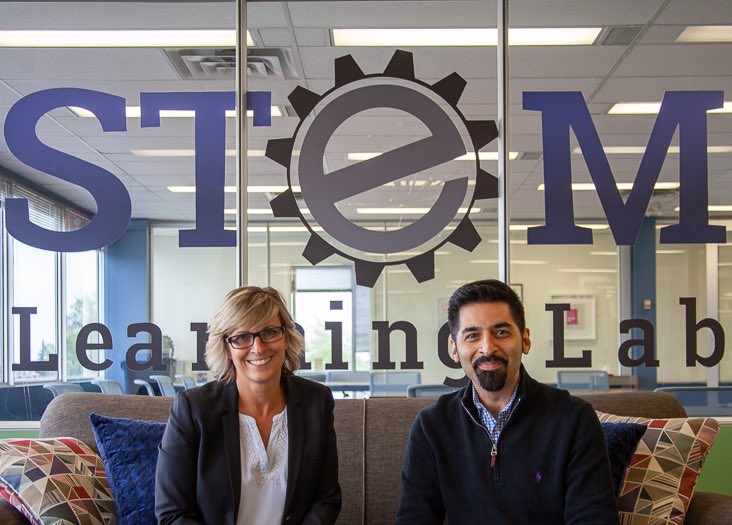 gcherkowski's tweet image. Excited to host CodedMinds founder @OmarFarooqui at STEM Learning Lab in Calgary #yyc @learningstem @Coded__Minds #gamechanger #rethink_learning