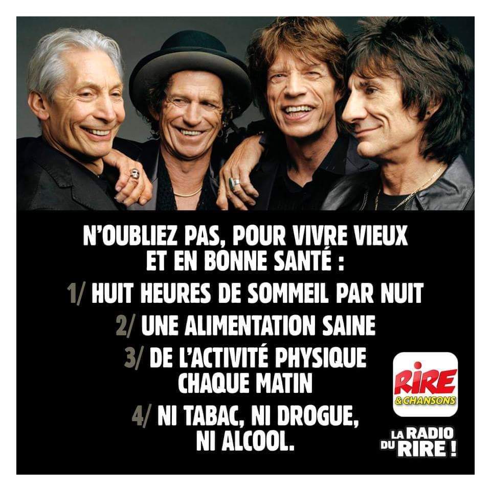 Gilleix's tweet photo. @BrianReid11BR @RollingStones RS :Very healthy lifestyle😎😎😎 https://t.co/goGGLUR6qH