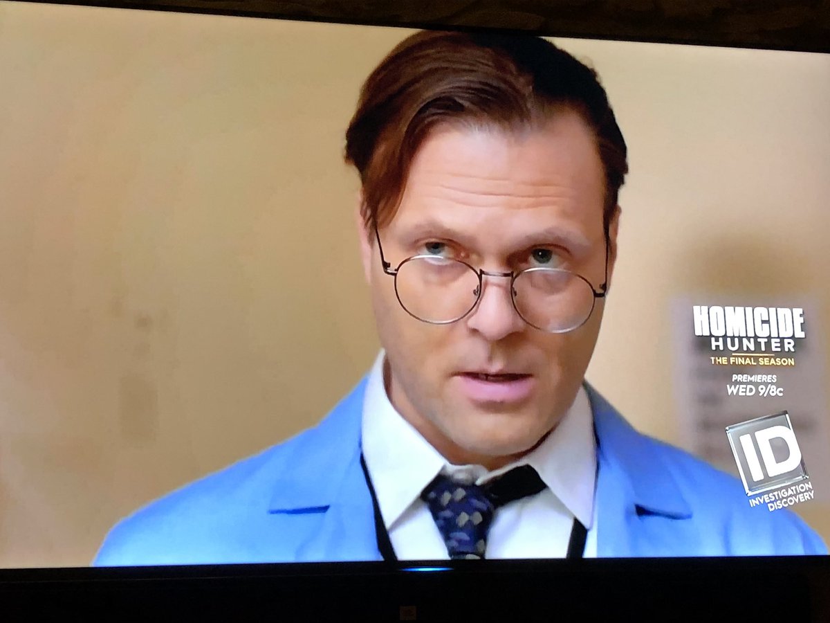 jclem5150's tweet photo. How about that?! My brother Matt got a small role as a psychiatrist in an Investigation Discovery channel series “Evil Lives Here”!! Good job Matt! https://t.co/5kS83txOnt