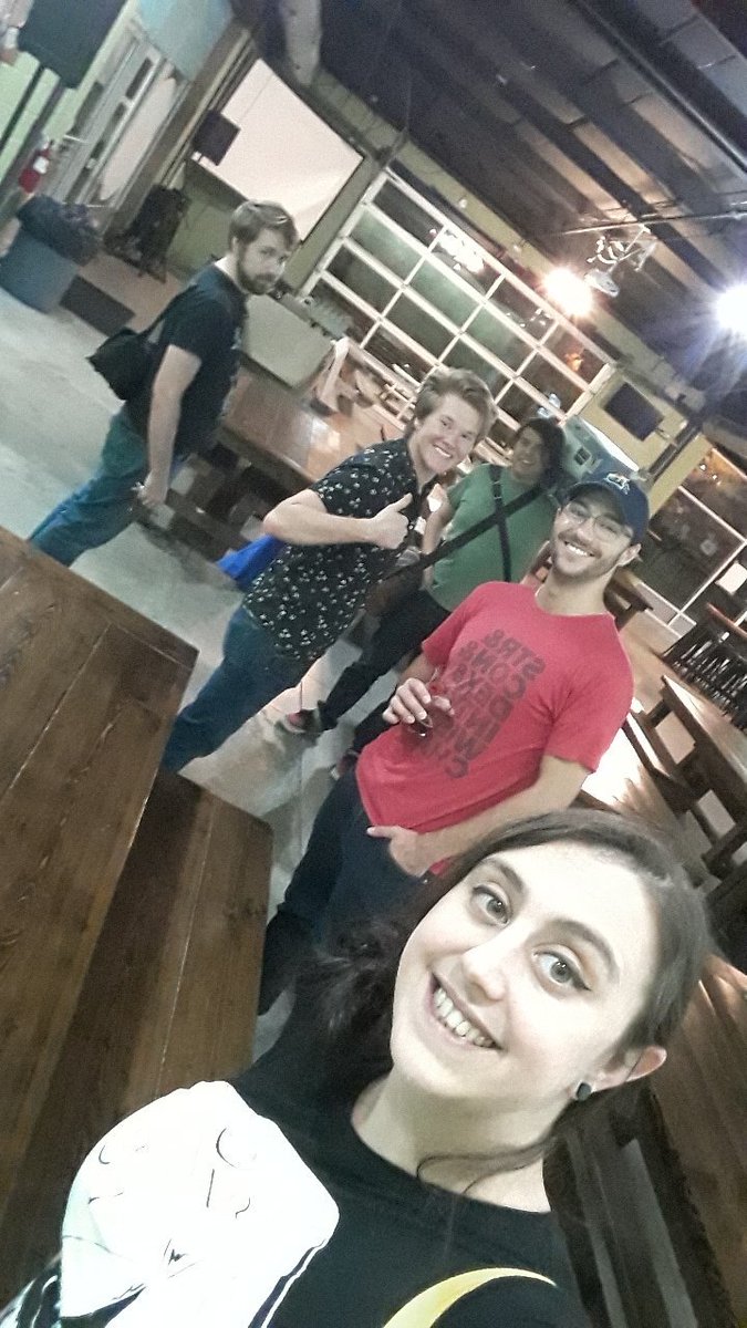 Almost got a group photo, but not quite. :(