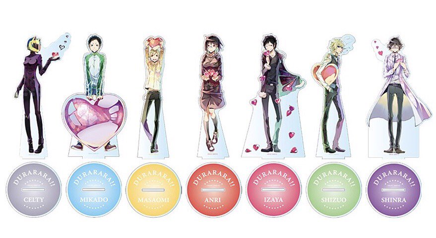 完売情報 『デュラララ!!×2』 「PALE TONE series デカアクリル 