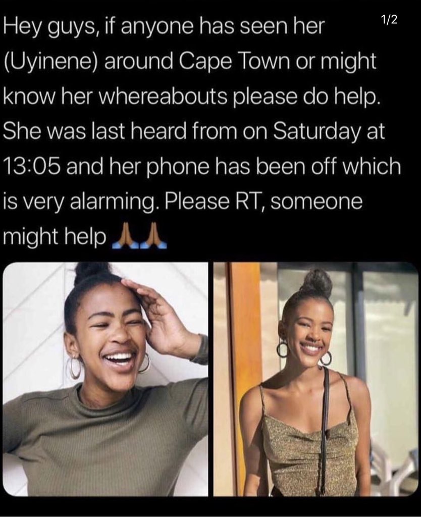 GracaMHall's tweet photo. Please be on the lookout! She needs your help! https://t.co/HWsxgSdkih