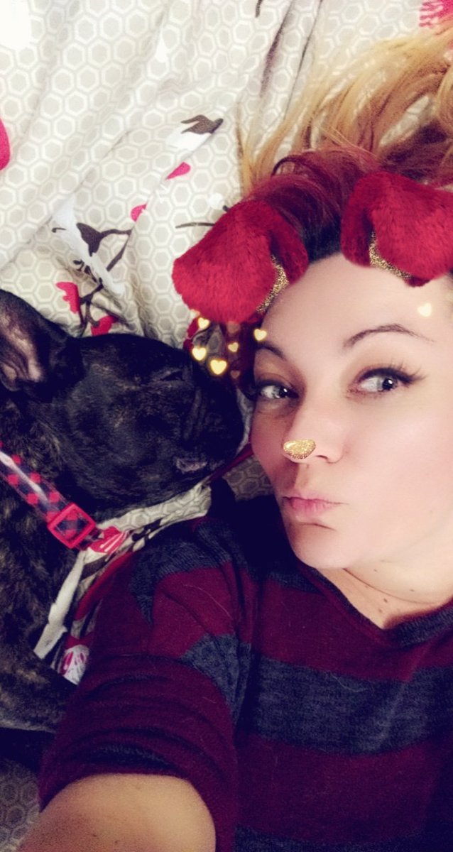 SyrinS0ng's tweet photo. Ok Last one for #NationalDogDay
She's the #goodest of #doggos
#frenchbulldog #fenchie #furmom https://t.co/vdtxNLMtW7