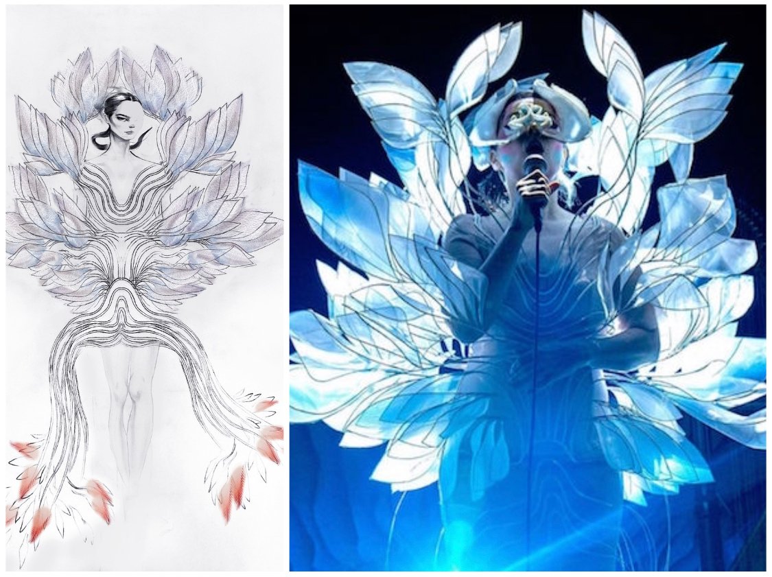 StyleSited's tweet photo. #IrisVanHerpen 'Hypnosis': The Kinetic Couturier + @Bjork's 'Cornucopia' collab! 

Dynamic Statuettes: Iris van Herpen #AW19 #HauteCouture  | https://t.co/7zSEQJwc3e

#fashionblogger #bjorkcornucopia #fashionpost #fashiondesigner #dazedmagazine https://t.co/9G3qwuSFPk