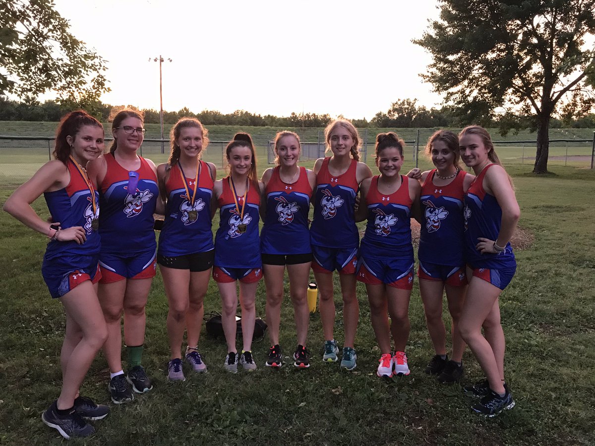 XC_nchs's tweet photo. New Athens meet: Gavin Love - 1st.  Hornets - 11th; Hornettes - 5th. https://t.co/TMRzfH6BOp