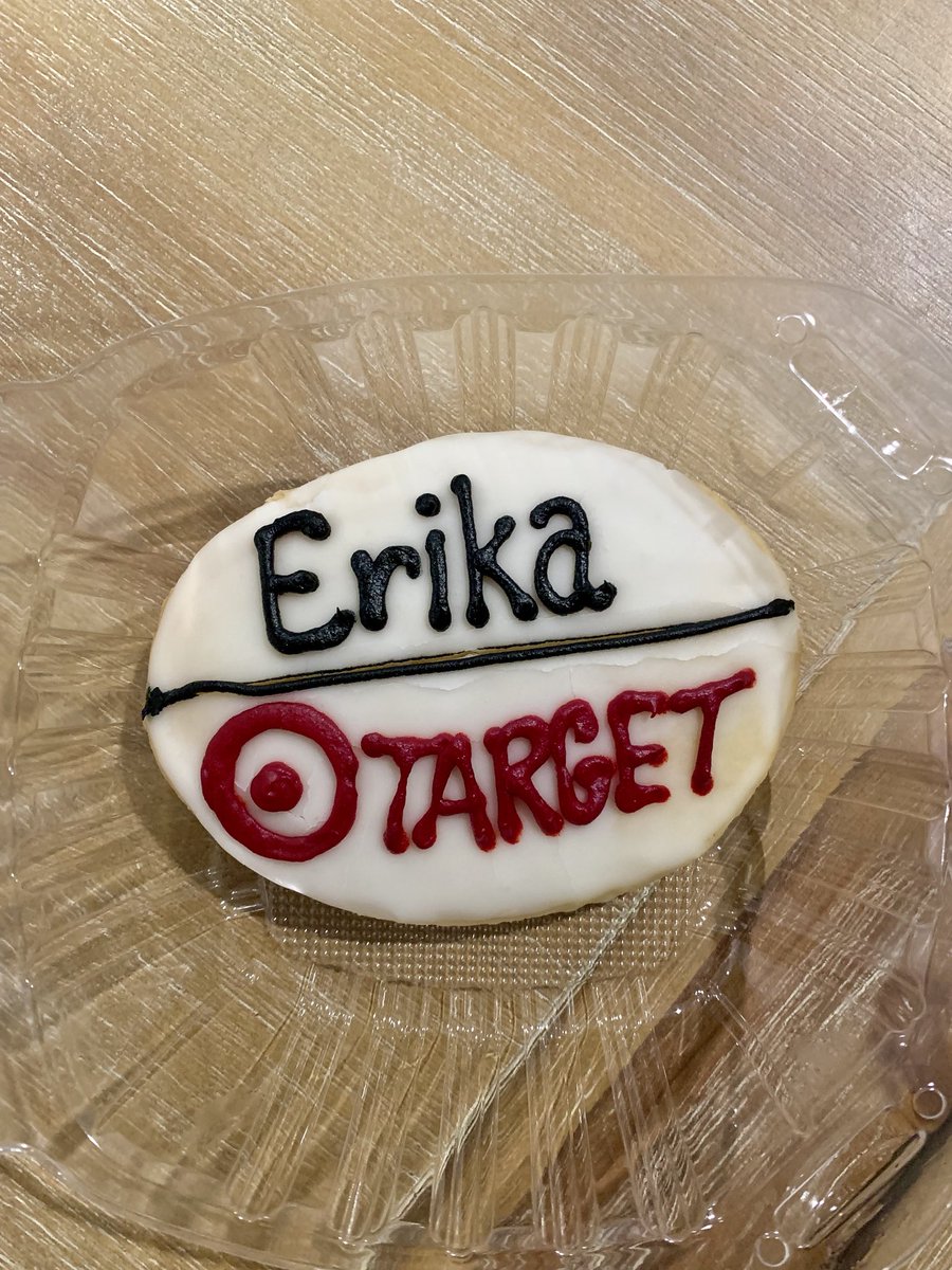 erikacalahan's tweet photo. I’m back! First day with my Target family after my maternity leave was awesome. Thankful for my special time with my sweet baby boy💙And so thankful for my team’s support while I was gone. #T614 @garadasimmons @salamlazkani @ginajoosten https://t.co/lAFxtsD6IF