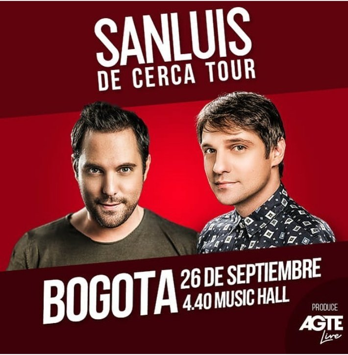 Y hablando de conciertos que necesito 💜 en un mes @SanLuisOficial se presentarán en Bogotá #DeCercaTour 🎟️🎟️🎟️ en @TuBoletaNews m.tuboleta.com/shows/show.asp…