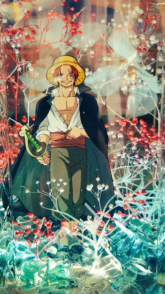 咲楽や さくらや の代表 赤髪の帰港 赤髪のシャンクス ワンピース ハーバリウム