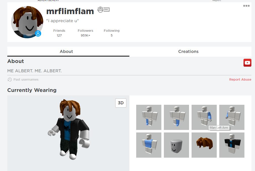 Albert On Twitter Draw A Noob S Roblox Profile And Fill It With - flamingo albert roblox profile