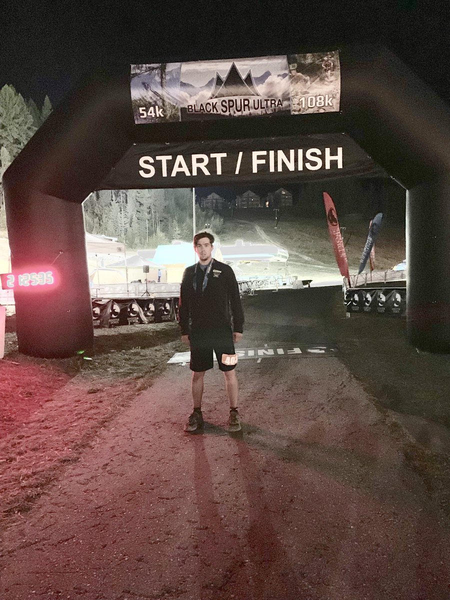 Congrats to <a href="/Founts94/">Nick Fountain</a> on completing the <a href="/SinisterSports/">Sinister Sports</a> Black Spur Ultra! #108kmsolo
