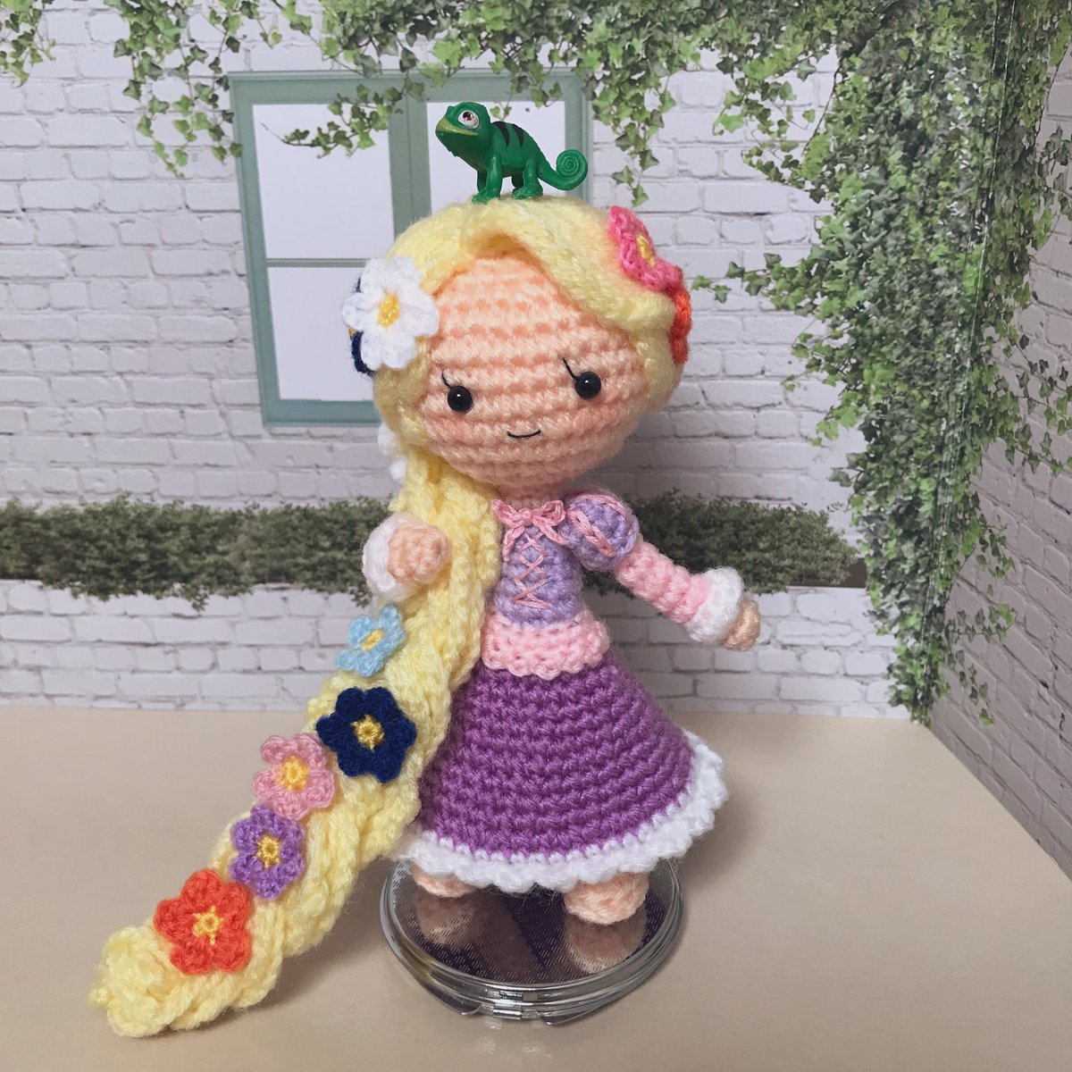 ふわり村長 通販ありがとうございました در توییتر ラプンツェル編んだ Amigurumi あみぐるみ ディズニー ディズニープリンセス ラプンツェル ハンドメイド Doll