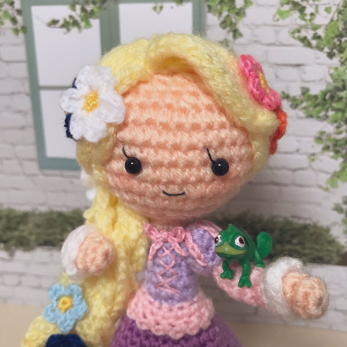 ふわり村長 通販ありがとうございました در توییتر ラプンツェル編んだ Amigurumi あみぐるみ ディズニー ディズニープリンセス ラプンツェル ハンドメイド Doll