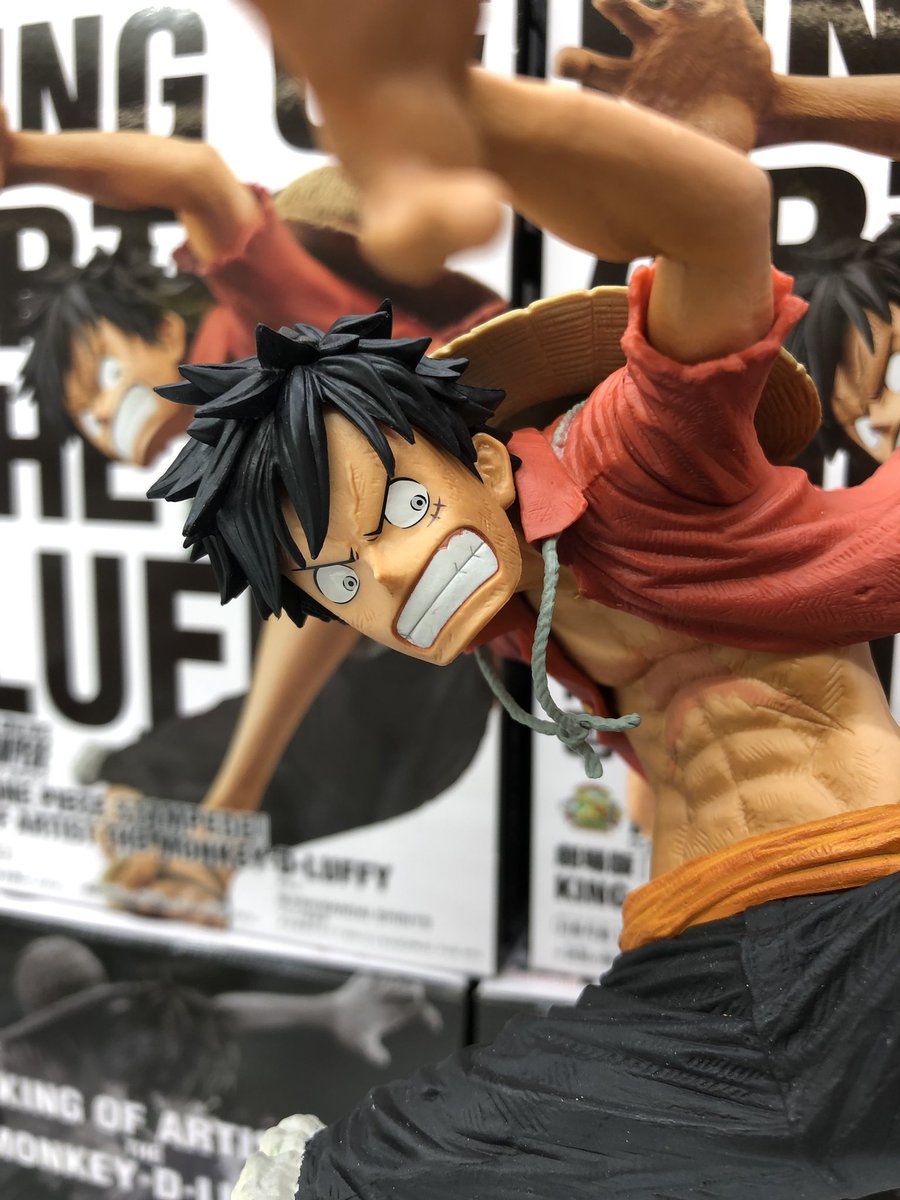 秋 葉 原 Hey 10 00 22 00 時短営業中 على تويتر プライズ 本日新入荷 劇場版one Piece Stampede King Of Artist The Monkey D Luffy キングオブアーティストシリーズのルフィ入荷です 躍動感溢れるフィギュアとなっておりますよ Hey2階に登場です