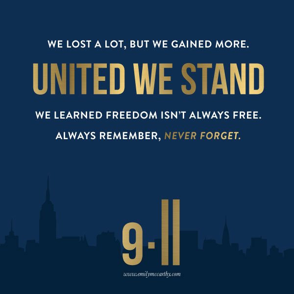 Always remember...