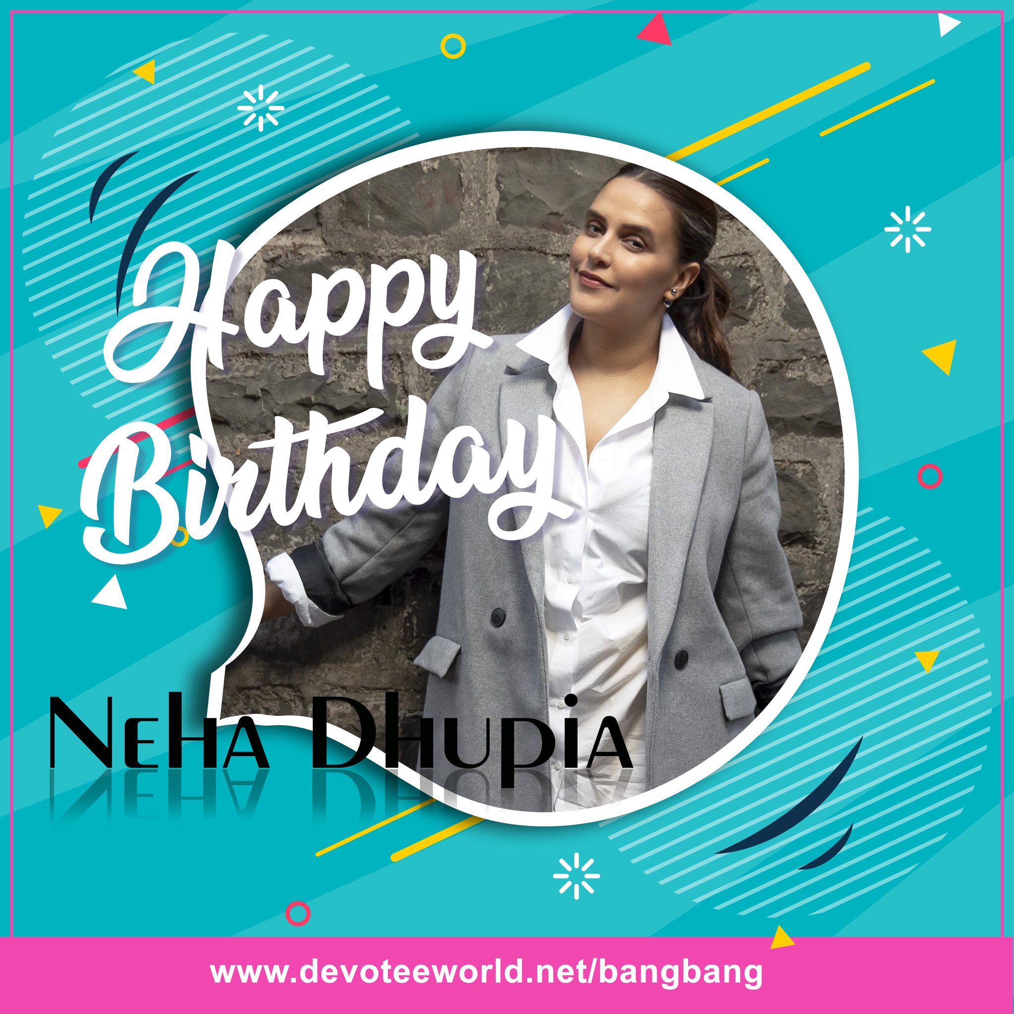 Happy Birthday, Neha Dhupia! For more entertainment related news visit at
 