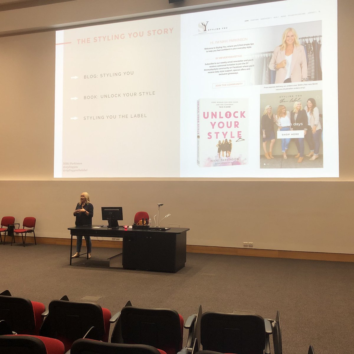 When it comes to blogging make sure to produce content regularly and remain consistent! According to Nikki Parkinson of <a href="/StylingYou/">Nikki Parkinson</a> its how you keep and gain an audience 📈 #qutoj1