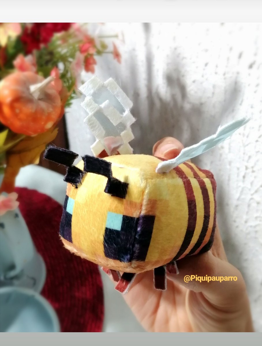 minecraft bee stuffed animal