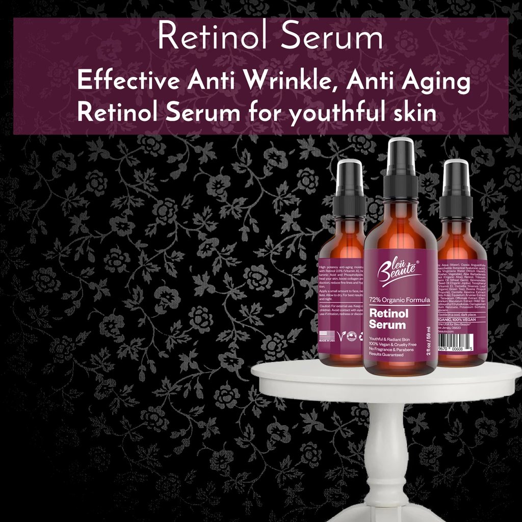 BleuBeaute's tweet photo. #RetinolSerum (2.5%) -High potency #antiaging #moisturizing serum - for #spots and #wrinkles. For more ➡️ https://t.co/aOjOl02pNE  

#moisturizingserum #Retinol #VitaminA #HyaluronicAcid #Skincare #Haircare #Beautycare #BeautySkin #Cosmetics  #FacialSerum #ScarRemoval #DarkSpot https://t.co/YHHNvqhGgG