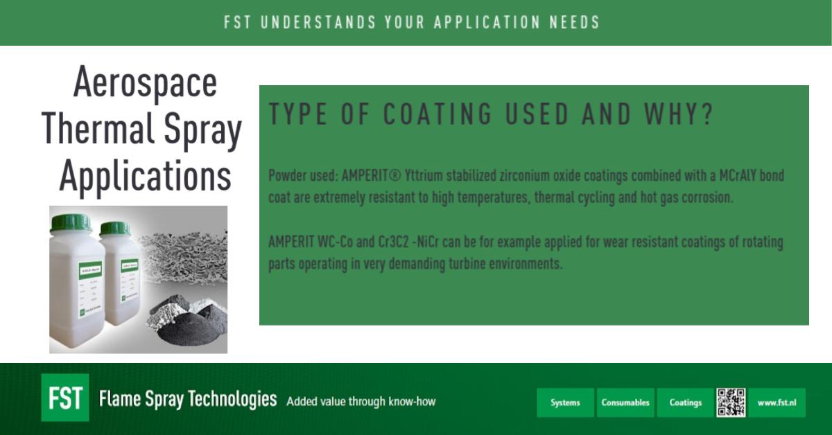 FST is a proud partner of Höganäs and supplier of the AMPERIT® product range.

Find out more here fst.nl/thermal-spray-…

#FST #FlameSprayTechnologies #HVOF #ThermalSpray #Aviation #aerospacemanufacturing #IndustrySolutions #YourPartnerInThermalSpray #Höganäs #Amperit