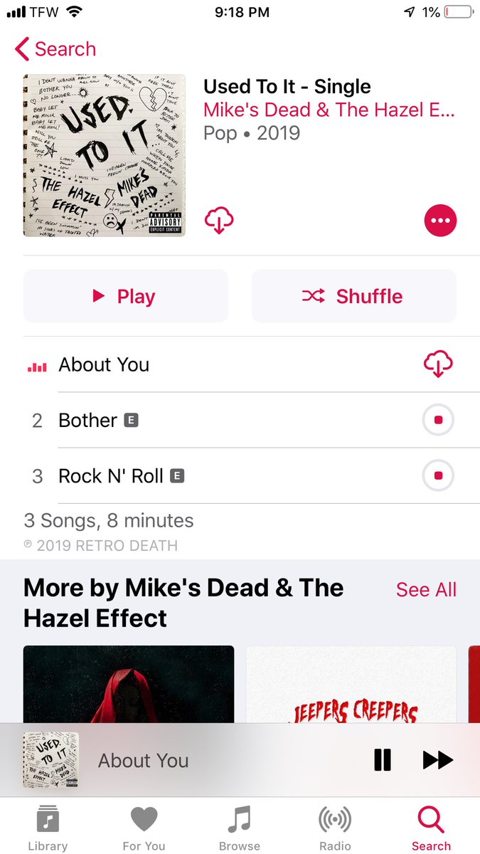 download underneath it