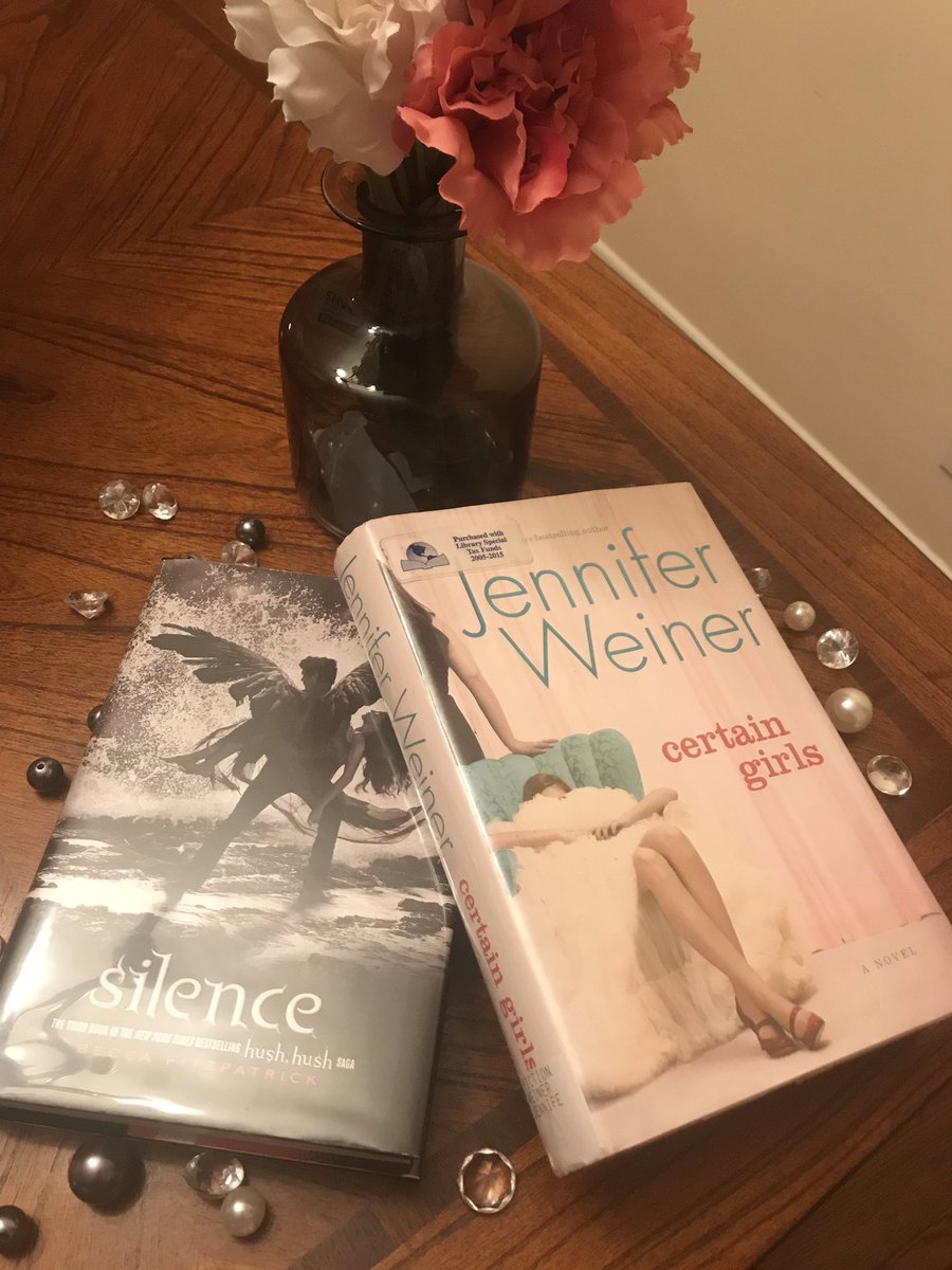 colleenscdmr's tweet image. Got my library holds today! 
Can’t wait to read them! 📖❤️
#libraryhaul #bookhaul #minihaul #bookstagram #Silence #CertainGirls