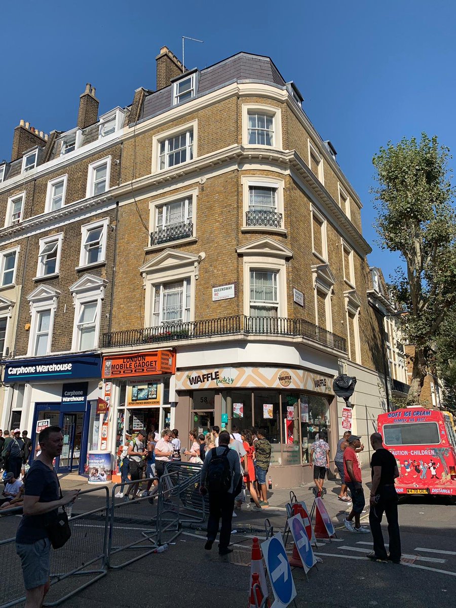 ConsulcoRE's tweet image. Another Consulco Real Estate gem! 58 Queensway was looking splendid in the sunshine at the heart of Notting Hill Carnival this weekend! #NottingHillCarnival2019 #london #londonrealestate #consulco