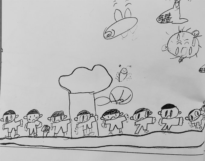 画力あがんないから
保育園の自分の絵をリメイクして
保育園児にマウントをとってく
底辺絵師の鑑
上手くなったなあ!!(大声) 