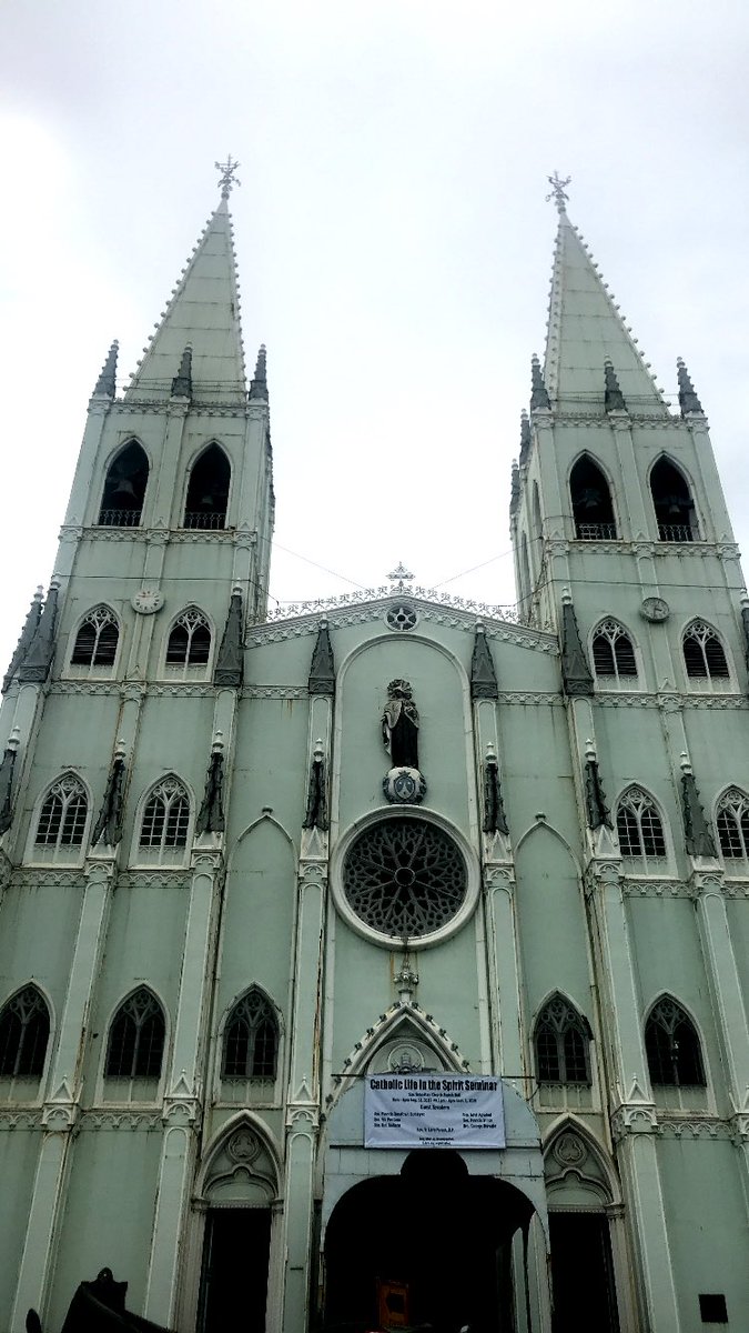mariahmmanuel's tweet photo. The Minor Basilica of San Sebastian in Plaza del Carmen is the only metal church in Asia designed by Spanish Architect Genaro Palacios. #SaveSSBasilica https://t.co/xWlNP4U8hK