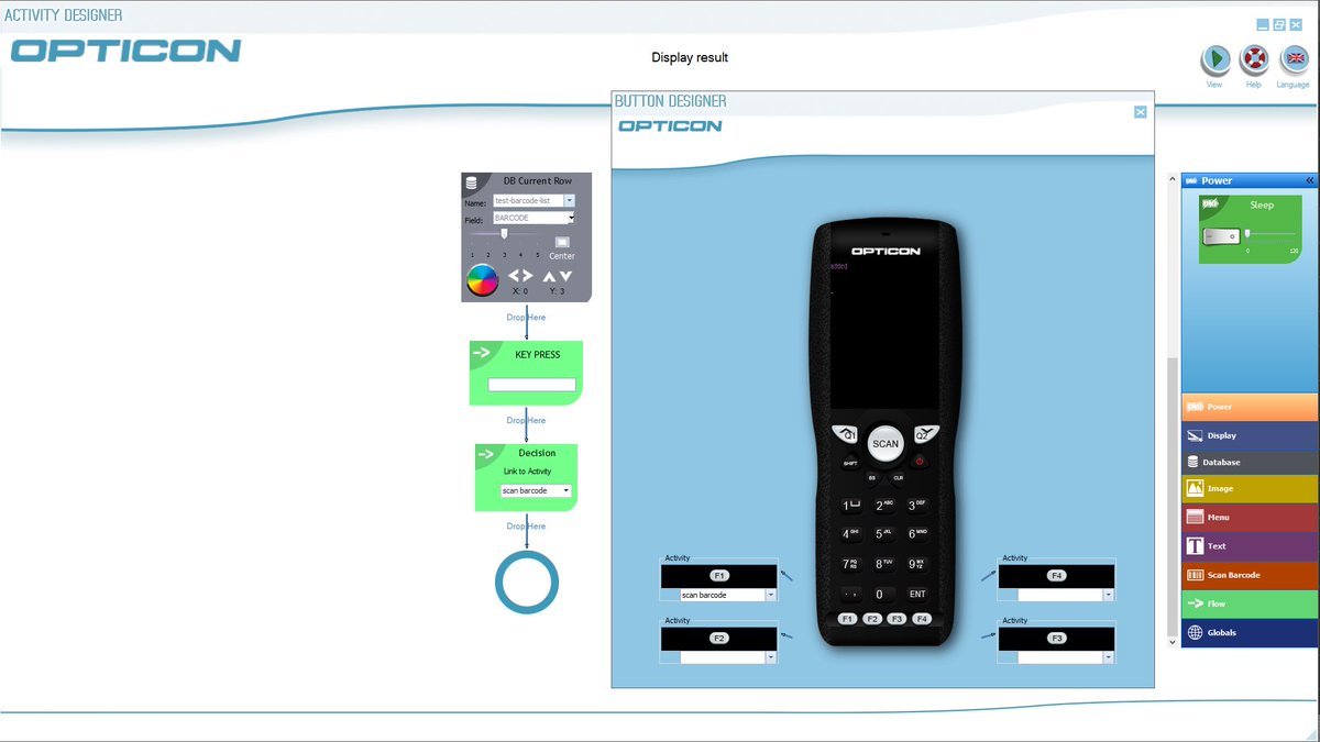 OpticonUK's tweet photo. Have you tried Opticon App Builder. The software allows you to design applications using flowchart technology. You DO NOT need to be a developer to use it😀 Ideal for Stock Taking and Asset Management. Suitable for OPH-3001 and OPH-1005. Download for free: https://t.co/PJstI723xb https://t.co/2NUX0KX64E